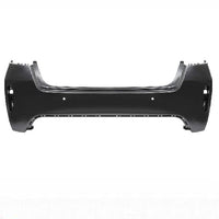 BUMPER RR PRIMED PTM W/PARK ASSIST SENSOR