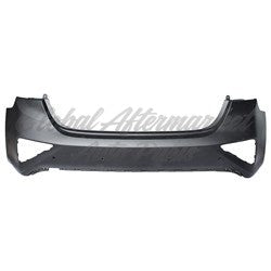 BUMPER RR PRIMED W/SENSOR SDN MODEL CAPA
