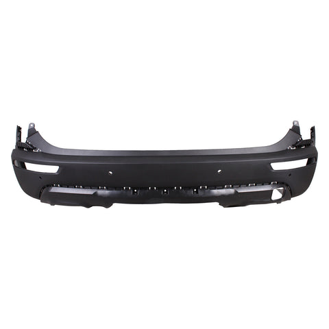 BUMPER RR TEXTURED W/SENSOR CAPA