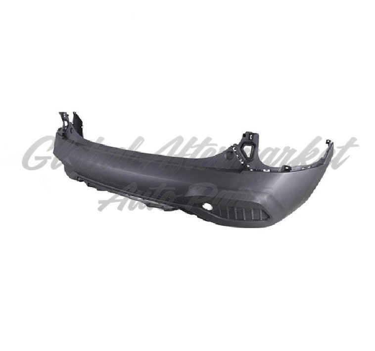 BUMPER RR TEXTURED W/O CENTER MOLDING LX MODELS CAPA