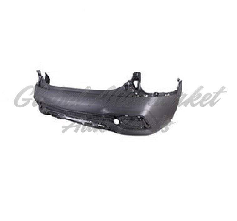 BUMPER RR TEXTURED EX/ S/ SX FOR LX W/SATIN CHROME CENTER MOLDING CAPA