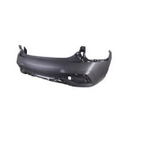 BUMPER RR TEXTURED EX/ S/ SX FOR LX W/SATIN CHROME CENTER MOLDING CAPA