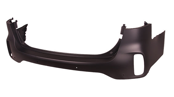 BUMPER RR PRIMED W/SENSOR W/O SKID PLATE CAPA