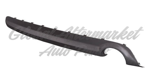 BUMPER RR LOWER MATTE-BLACK W/RIGHT SIDE EXHAUT HOLE (SX )