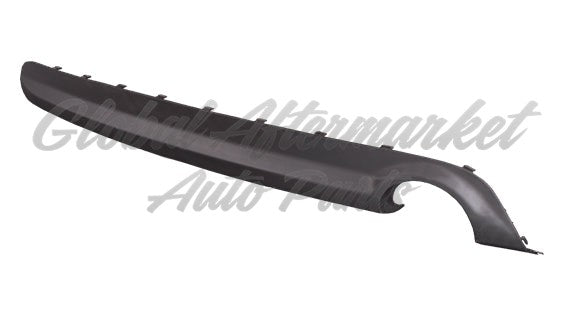 BUMPER RR LOWER MATTE-BLACK W/RIGHT SIDE EXHAUT HOLE (SX ) CAPA