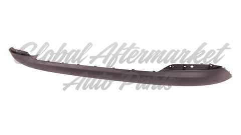 BUMPER RR LOWER MATT-DARK GRAY W/O EXHT HOLE CAPA