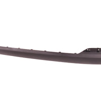 BUMPER RR LOWER MATT-DARK GRAY W/O EXHT HOLE
