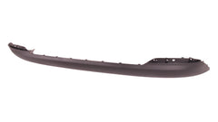 BUMPER RR LOWER MATT-DARK GRAY W/O EXHT HOLE