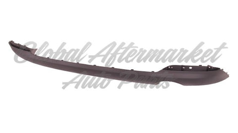 BUMPER RR LOWER MATT-DARK GRAY W/EXHT HOLE
