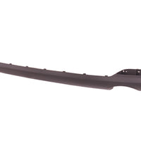 BUMPER RR LOWER MATT-DARK GRAY W/EXHT HOLE