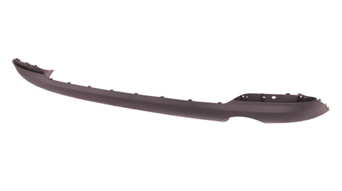 BUMPER RR LOWER MATT-DARK GRAY W/EXHT HOLE CAPA