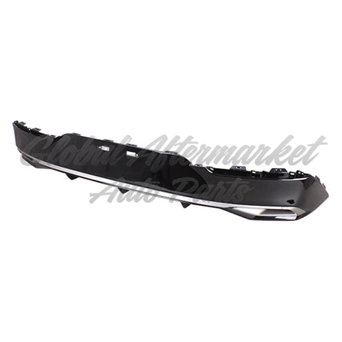BUMPER RR LOWER SILVER MOLDING PTD GLOSS BLACK EXCLUDE GT/GT-LINE CAPA