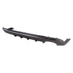 VALANCE RR MATTE DARK GRAY INCLUDES CHROME/BLACK MOULDING W/SINGLE EXHAUST