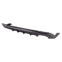 VALANCE RR MATTE DARK GRAY INCLUDES CHROME/BLACK MOULDING W/SINGLE EXHAUST