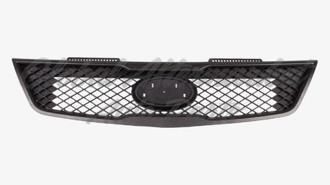 GRILLE BLACK W/TEXTURED MOULDING SDN
