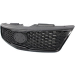GRILLE MATT-BLACK PARTIAL PAINTED SILVER GRAY (KOUP) — photo 2