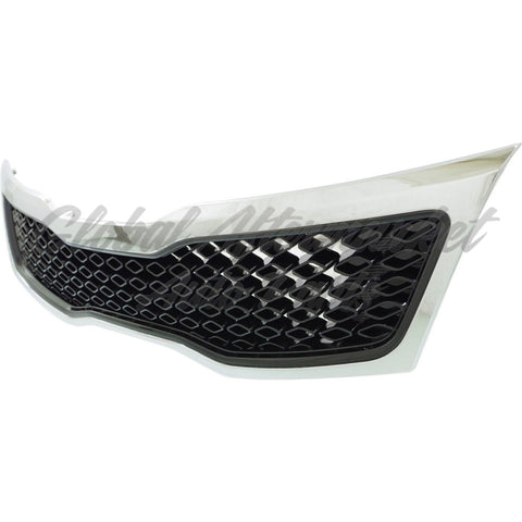 GRILLE WITH CHROME MOULDING FOR KOREA BUILT EX AND LX MODELS