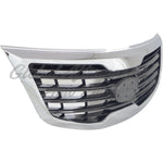 GRILLE PAINT SILVER GRAY W/CHROME MLDG — photo 3