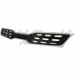 GRILLE UPPER CHROME/BLACK W/FOG LAMP HOLE TYPE — photo 2