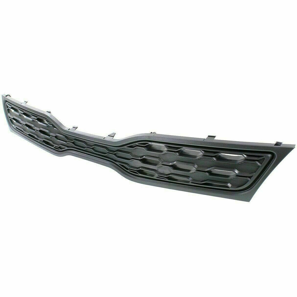 GRILLE UPPER MATTE-BLACK W/O FOG LAMP TYPE
