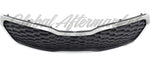 GRILLE PAINTED DARK SILVER W/CHROME MOULDING FOR EX — photo 4