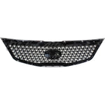 GRILLE W/CHROME MOULDING 2.4L PAINTED BLACK — photo 5