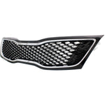 GRILLE PAINTED BLACK W/CHROME MOULDING USA BUILT LX/EX — photo 2