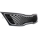 GRILLE PAINTED BLACK W/CHROME MOULDING USA BUILT LX/EX — photo 3