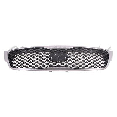 GRILLE MATTE DARK GRAY W/CHROME FRAME W/O MONI SX/LIMITED