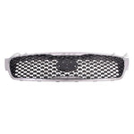 GRILLE MATTE DARK GRAY W/CHROME FRAME W/O MONI SX/LIMITED — photo 1