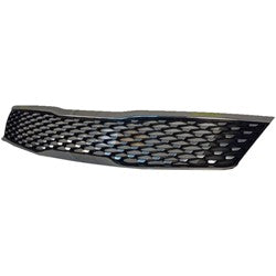 GRILLE DARK METALLIC W/UPPER/LOWER SMOKE CHROME MOULDING W/O ADAPTIVE CRUISE