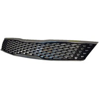 GRILLE DARK METALLIC W/UPPER/LOWER SMOKE CHROME MOULDING W/O ADAPTIVE CRUISE