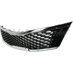 GRILLE GLOSSY BLACK MESH W/UPPER/LOWER CHROME MOULDING W/O ADAPTIVE CRUISE — photo 3