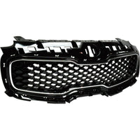 GRILLE GLOSSY BLACK W/CHROME FRAME W/O PRE-COLLISION