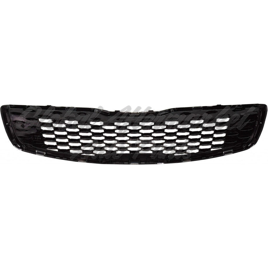 GRILLE PTD BLACK W/SMOKED FRAME