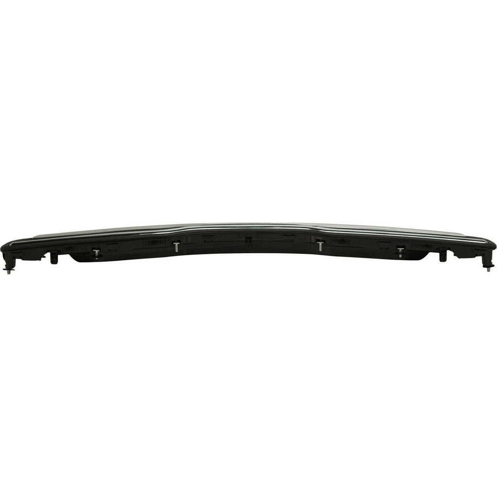 GRILLE TEXTURED MATTE BLACK W/CHROME BARS