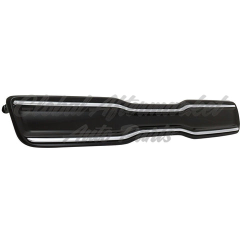 GRILLE GLOSSY BLACK W/CHROME BARS