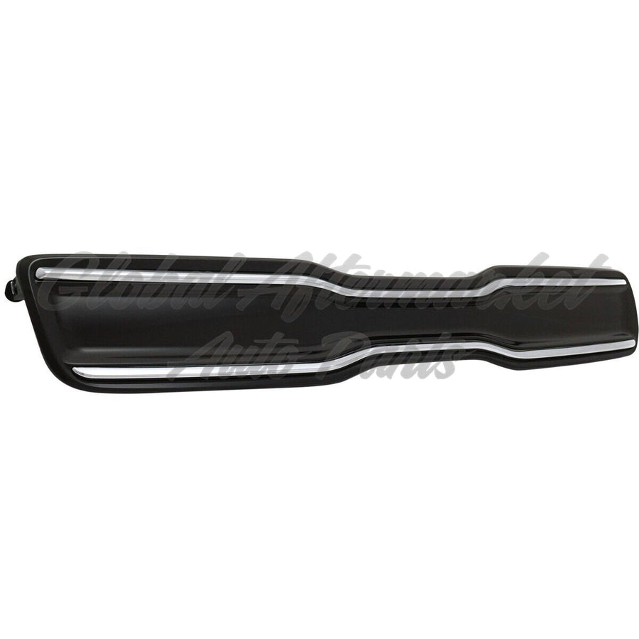 GRILLE GLOSSY BLACK W/CHROME BARS