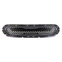 GRILLE PTD BLACK W/CHROME FRAME W/O ADAPTIVE CRUISE