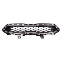 GRILLE PTD BLACK W/CHROME MOULDING EX/S MODEL