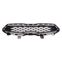 GRILLE PTD BLACK W/CHROME MOULDING EX/S MODEL