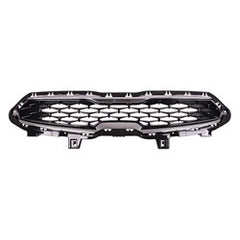 GRILLE PTD BLACK W/CHROME MOULDING EX/S MODEL