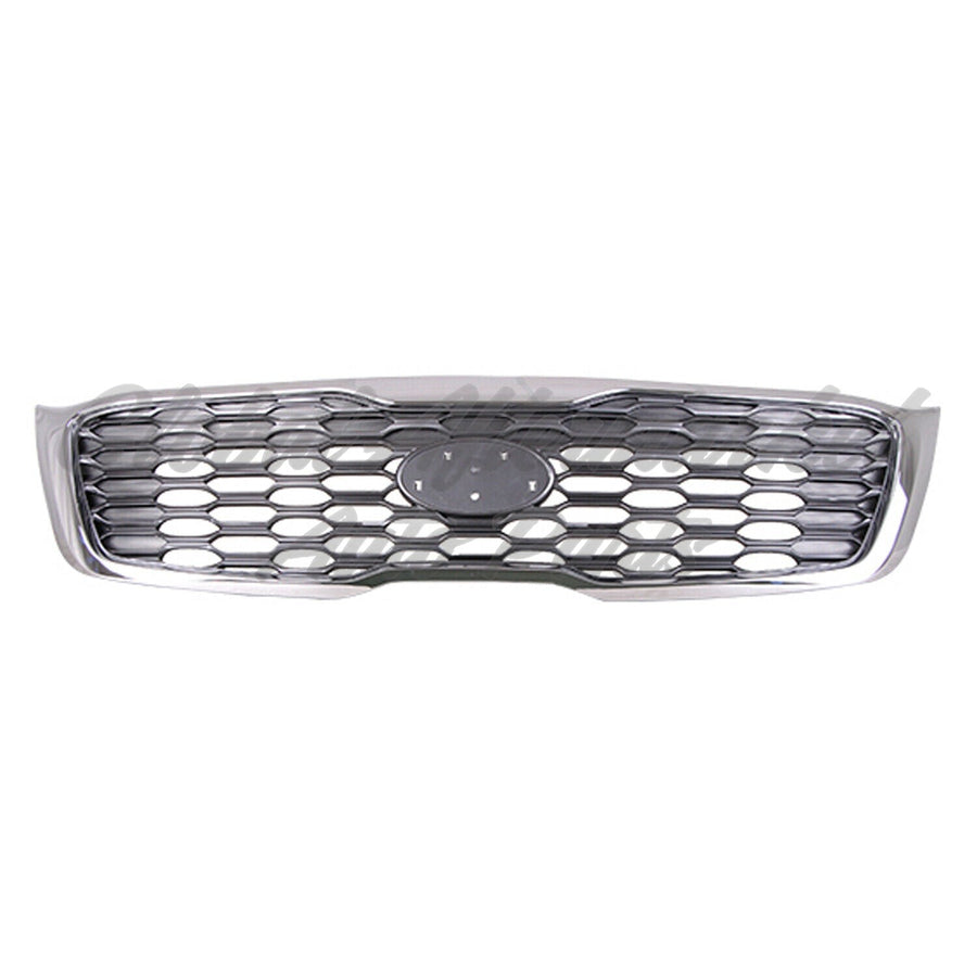 GRILLE EX MODEL BLACK EX MODEL W/CHROME FRAME