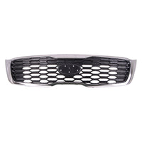 GRILLE L/LX MODEL MATTE BLACK W/CHROME FRAME