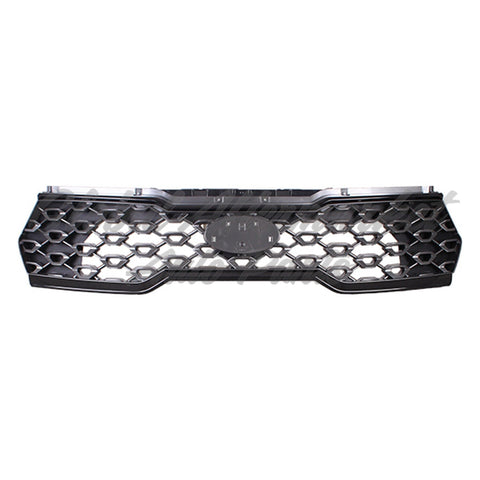 GRILLE FR PTD SILVER GRAY W/O CAMERA