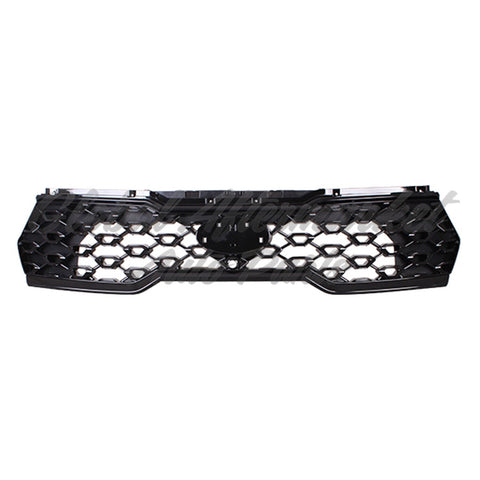 GRILLE FR PTD GLOSS BLACK W/CAMERA