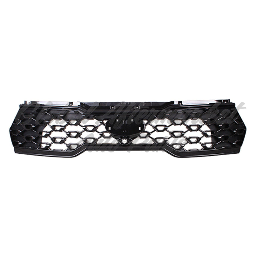 GRILLE FR PTD GLOSS BLACK W/CAMERA