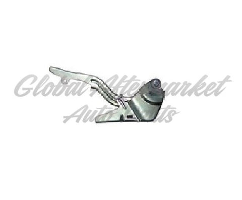 HOOD HINGE LH CHROME STEEL