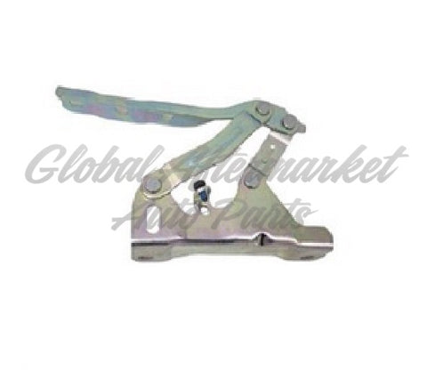 HOOD HINGE LH STEEL CHROME