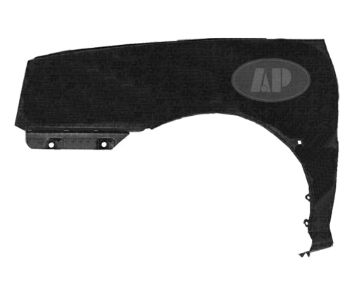 FENDER FR LH W/MOULDING W/O SIDE MARKER TO 12/2/02
